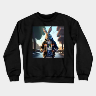 #Web3Kend Polygon Rabbit #5 Crewneck Sweatshirt